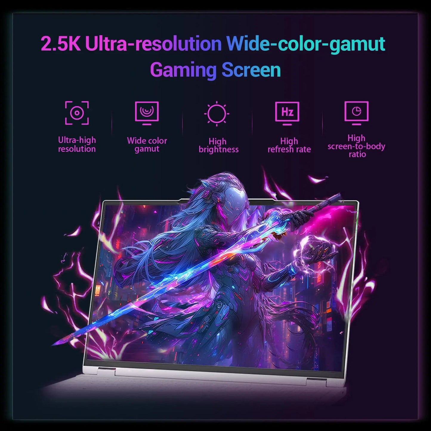 Firebat Gaming Laptop RTX 5060 I7-13700HX 1TB PCIe SSD