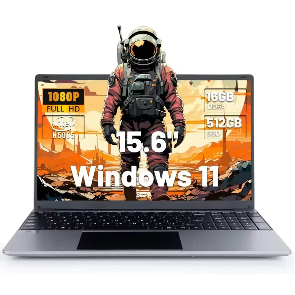 URAO LT1505 Laptop 16GB DDR4 512GB SSD Intel N5095