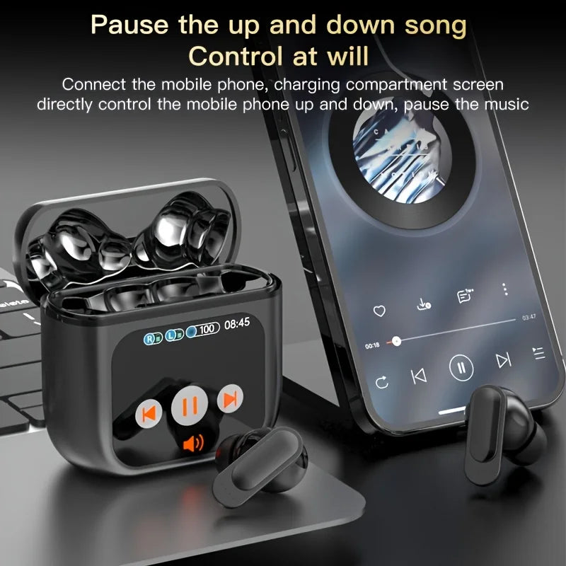 2025 Hot Deal Wireless Earbuds: True Wireless TWS Sports Headphones with 5.4 High-Speed Transmission