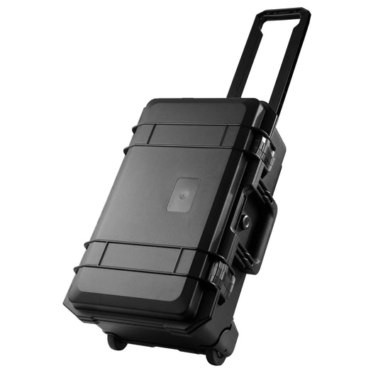Rolling Camera Trolley Case Portable Hard Shell Equipment Luggage with Wheels for Photography Gear, Drone, Tripod and Lenses