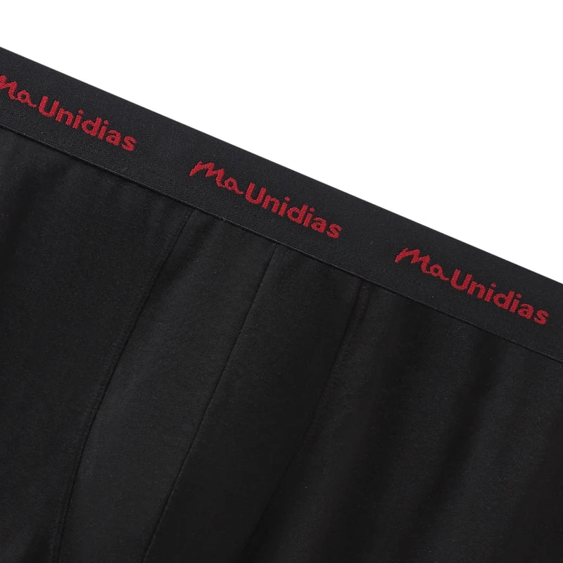 4pcs Solid Color Mens Boxer Briefs Cotton Boxers Men's Panties Fashion Underwear For Man Underpants Sexy Trunks High Quality