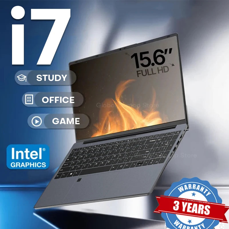 Erilles Intel Core I7 Windows 11 Laptop With 1TB SSD