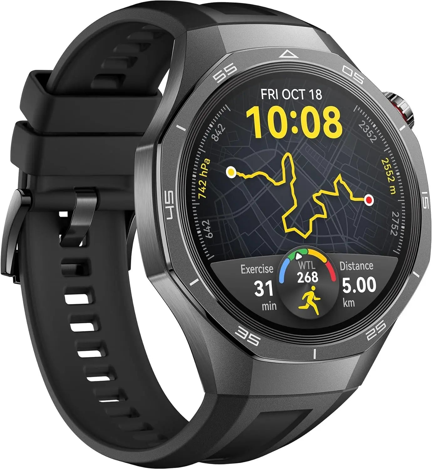 HUAWEI Watch GT 5 Pro Smartwatch, Sharp-Edged Design, up to 14 Days Battery Life, Pro-Level Sports Watch, Health Tracking,