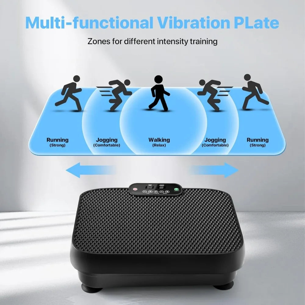 Vibration Plate Exercise Machine for Lymphatic Drainage Weight Loss,Whole Body Workout Vibration Fitness Platform,Mini Shake Pla