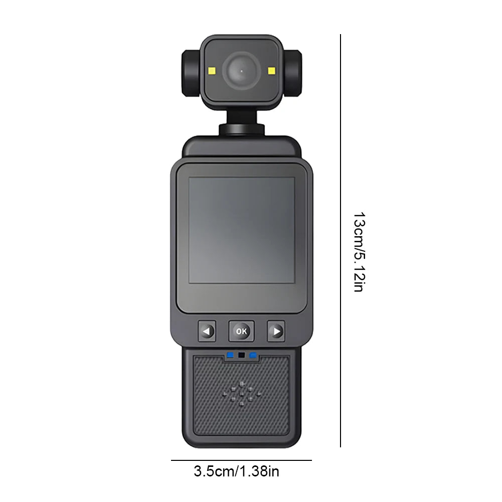 1080P WiFi Sports Wearable Camera Travel Bicycle Driver Recorder Mini Sports Cam for Motorcycle and Vlogging