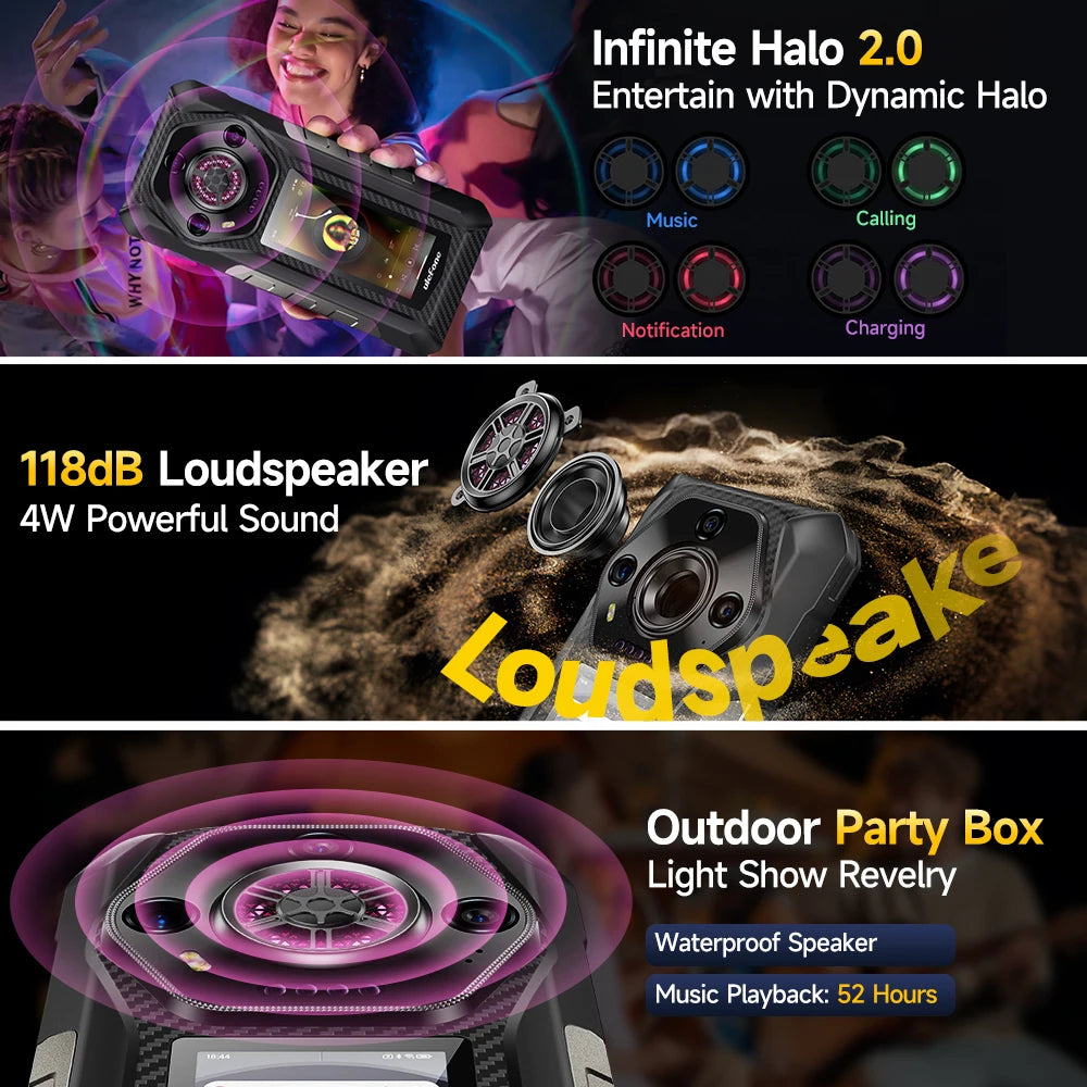 ULEFONE Armor 30 Pro 5G Rugged Smartphone 12800mAh Battery