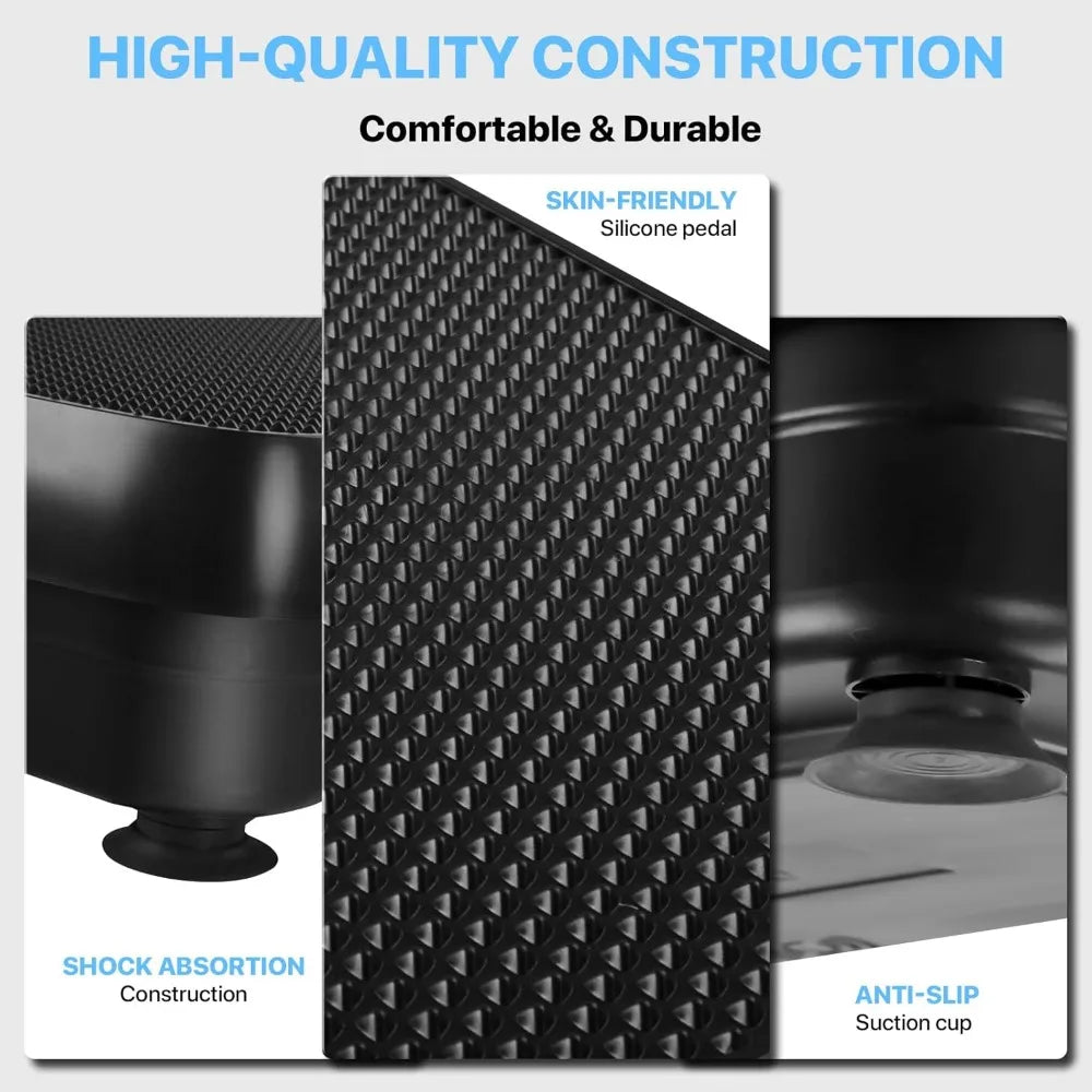 Vibration Plate Exercise Machine for Lymphatic Drainage Weight Loss,Whole Body Workout Vibration Fitness Platform,Mini Shake Pla