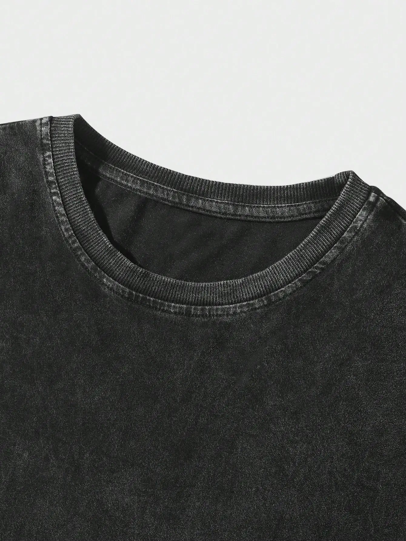 Men's Oversized Round Neck Short Sleeve T-Shirt, Soft Cotton, Casual Streetwear Style